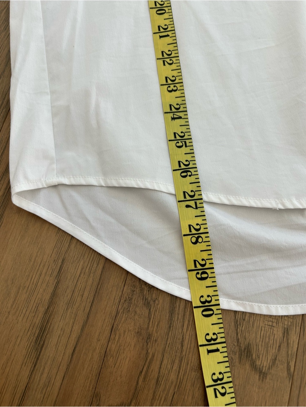 Philosophy Classic White Button-Down Poplin Shirt Size Medium - Picture 8 of 9
